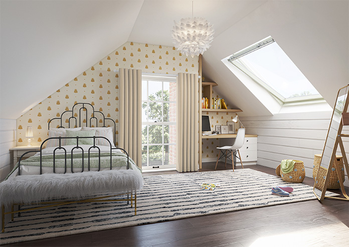 Corrugation, Golden - Made to Measure Curtains - Image 8